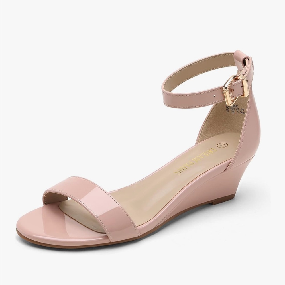 Patent Wedge Heels